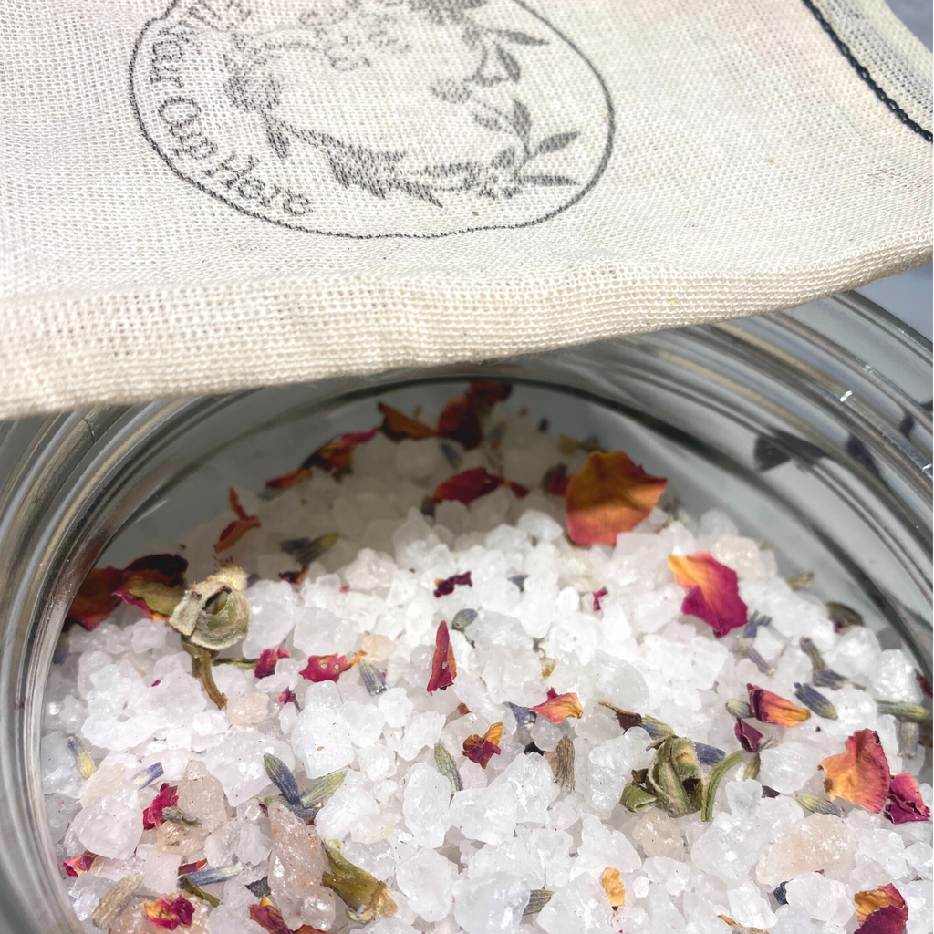 Lavender Rose Infused Bath Salts